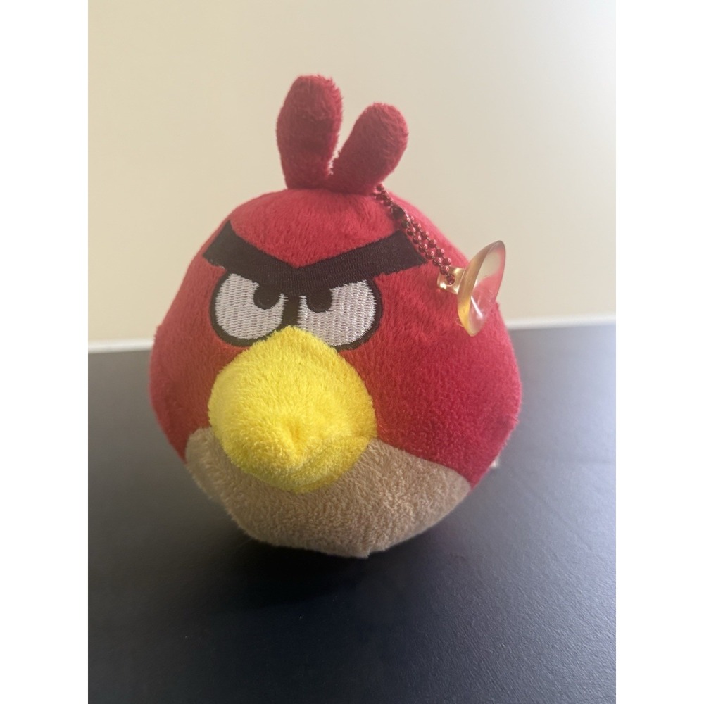 Angry Birds Red Bird Plush Toysmart Rovio. Has Suction Cup.